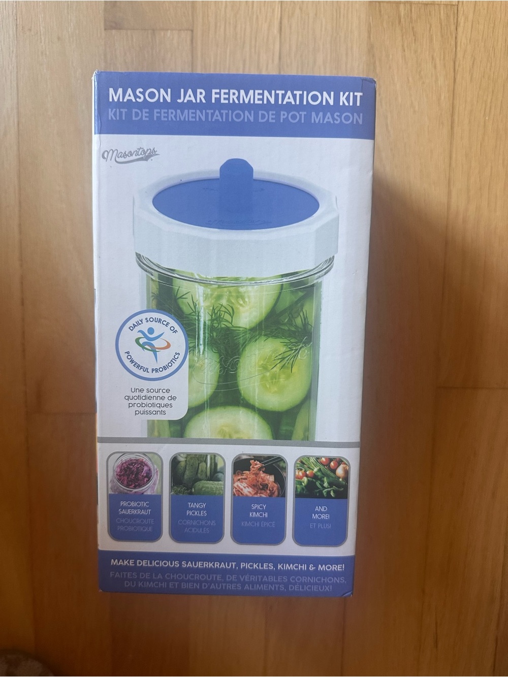 Mason Jar Fermentation Kit - new in box